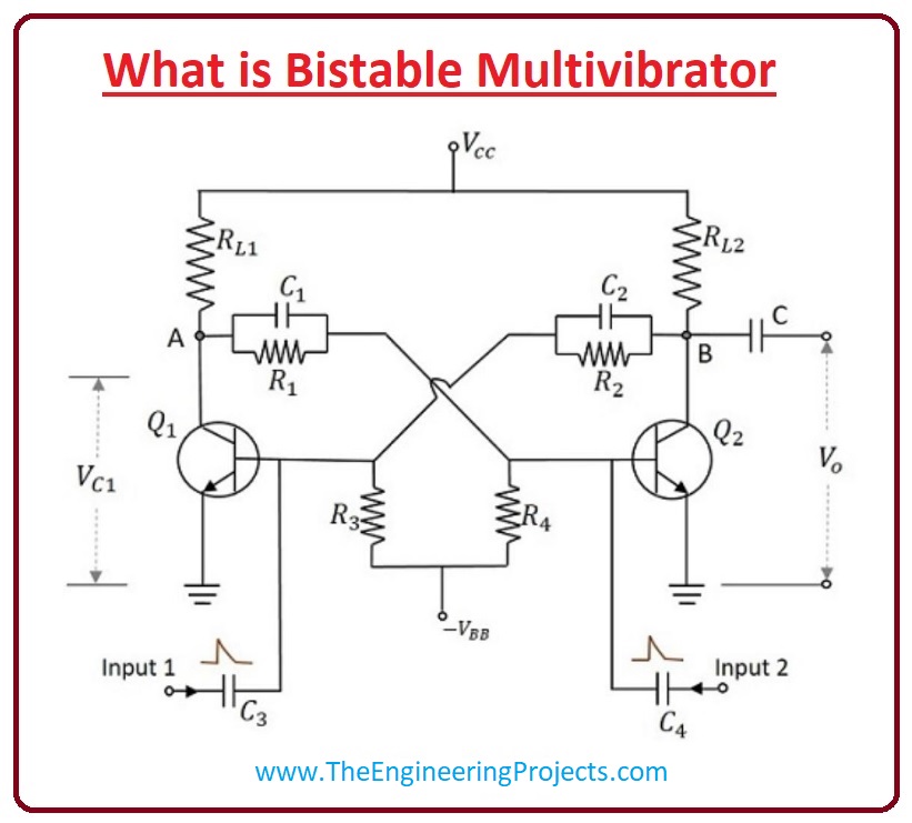 What is Bistable Multivibrator The Engineering Projects