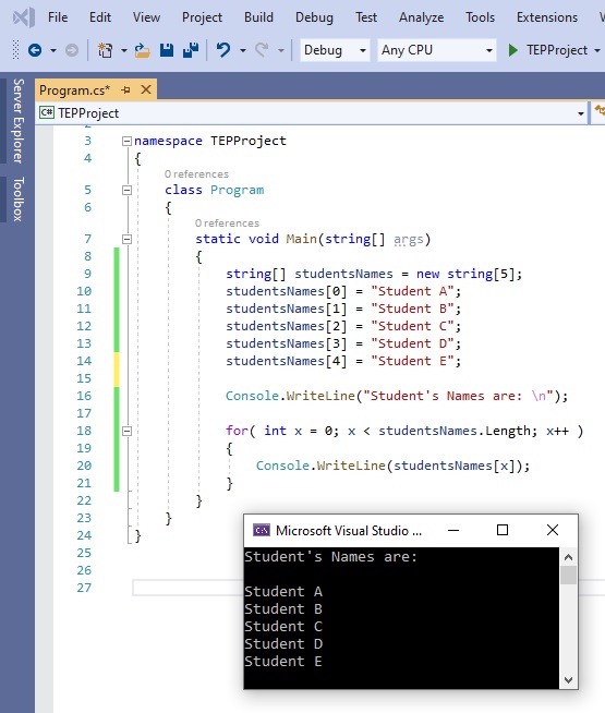 How to use for Loop in C#, for loop in c#, for c#, c# for loop, for loop c#
