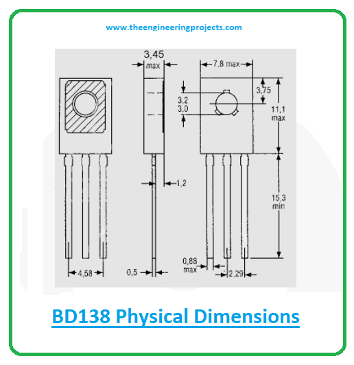 Introduction to bd138, bd138 pinout, bd138 power ratings, bd138 applications