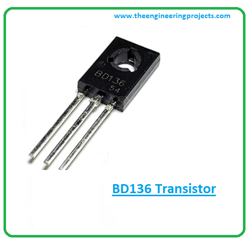 Introduction to bd136, bd136 pinout, bd136 power ratings, bd136 applications