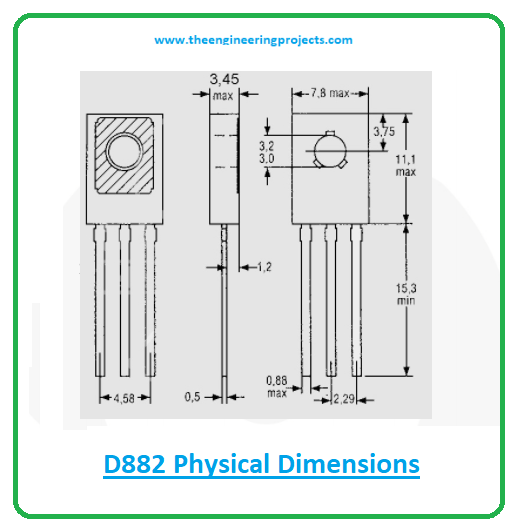 D882 Transistor Pinout