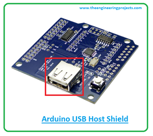 introduction to arduino USB host shield, device classes of arduino USB host shield, applications of arduino USB host shield