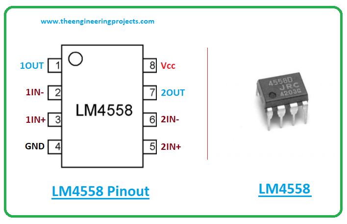 Njm4556al схема включения