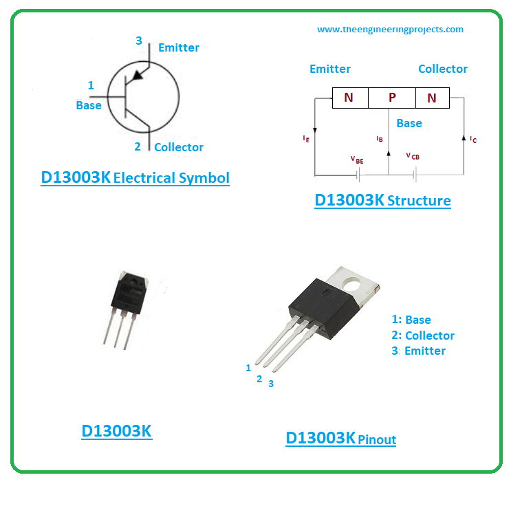 Introduction to d13003k, d13003k pinout, d13003k features, d13003k applications