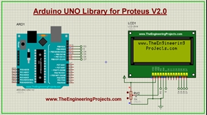 Arduino Library for Proteus V2.0, Arduino Uno Proteus Library