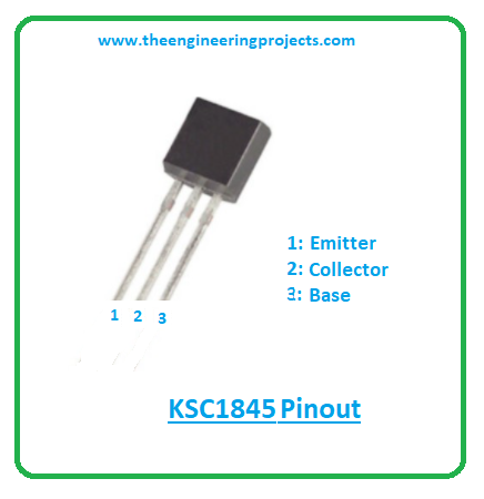 ksc1845 npn transistor, ksc1845 datasheet, ksc1845 pinout, ksc1845 equivalents, ksc1845 power ratings, ksc1845 applications