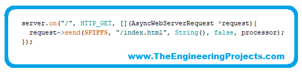 ESP8266 – Web Server using SPIFFS, SPIFFS (SPI Flash File System), ESP8266's flash memory, ESP8266 spiffs, ESP8266 spiffs download file