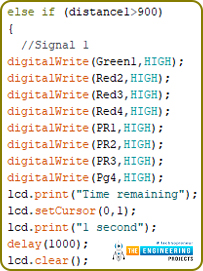 Variable 4 way traffic light, Software to install, Project overview, Components needed, Arduino mega, Proteus simulation of variable traffic lights, Arduino code, declaration code, void loop, void setup, Results/working,