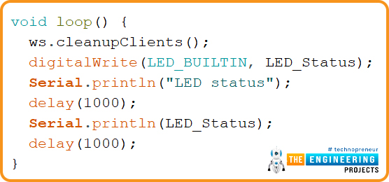 ESP32 Web Socket Server - The Engineering Projects
