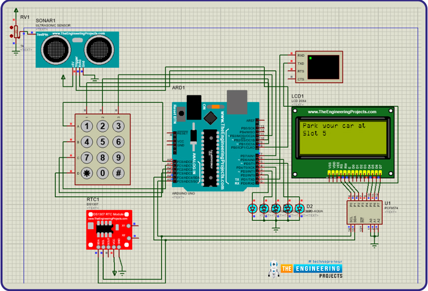 Car Parking System with Automatic Billing using Arduino - The ...