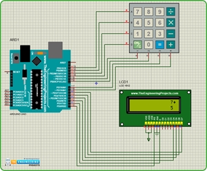 Simple Arduino Calculator - The Engineering Projects