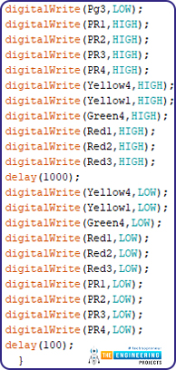 Software to install, Project overview, Components needed, Arduino mega, Proteus simulation of variable traffic lights, Arduino code, declaration code, void loop, void setup, Results/working,