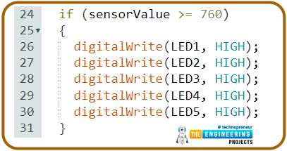 Water level indicator using arduino, water level indicator project, tank water level, water level project with arduino, proteus simulation of water level indicator, water level arduino project