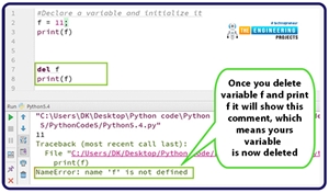 How to use Variables in Python? - The Engineering Projects