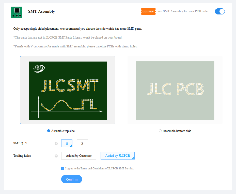 JLCPCB SMT Services