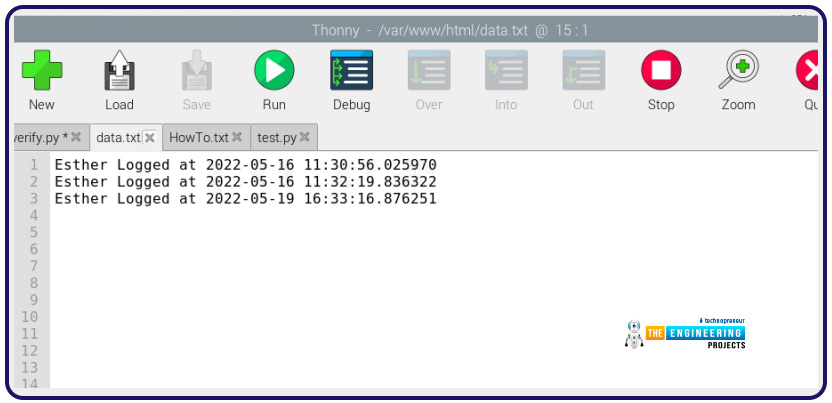Smart Attendance System Using RFID card in Raspberry Pi 4, attendance system with RFID and RPi4, RFID Rpi4, Rpi4 RFID, Smart attendance project with Raspberry pi 4