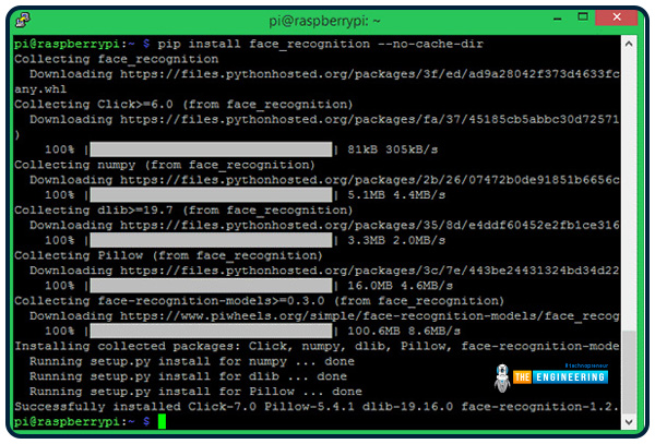 Smart Security System using Facial Recognition with Raspberry Pi 4, facial recognition with Rpi4, smart security project with facial recognition, facial recognition with opencv in RPi4
