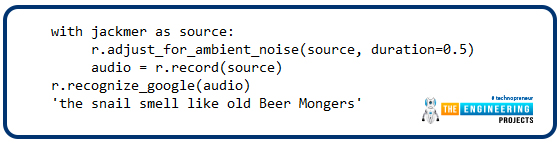 Speech Recognition System Using Raspberry pi 4, speech recognition project using Raspberry Pi 4, Raspberry Pi 4 speech recognition, speech recognition with RPi4